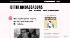 Desktop Screenshot of birthambassadors.com